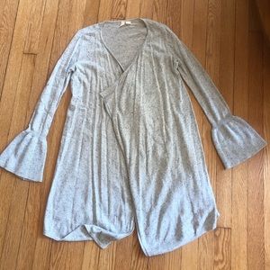 Anthropologie Moth grey speckled cardigan
